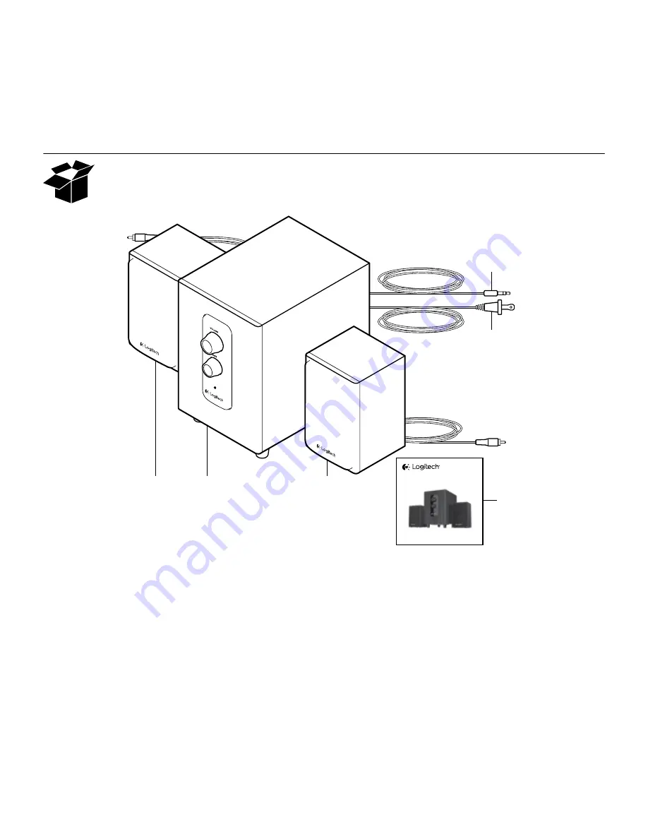 Logitech Z443 Setup Manual Download Page 8