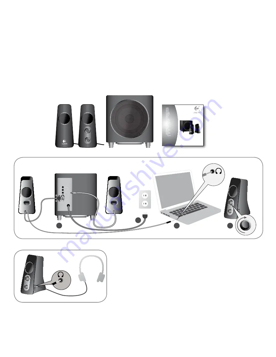 Logitech Z523 Quick Start Manual Download Page 67