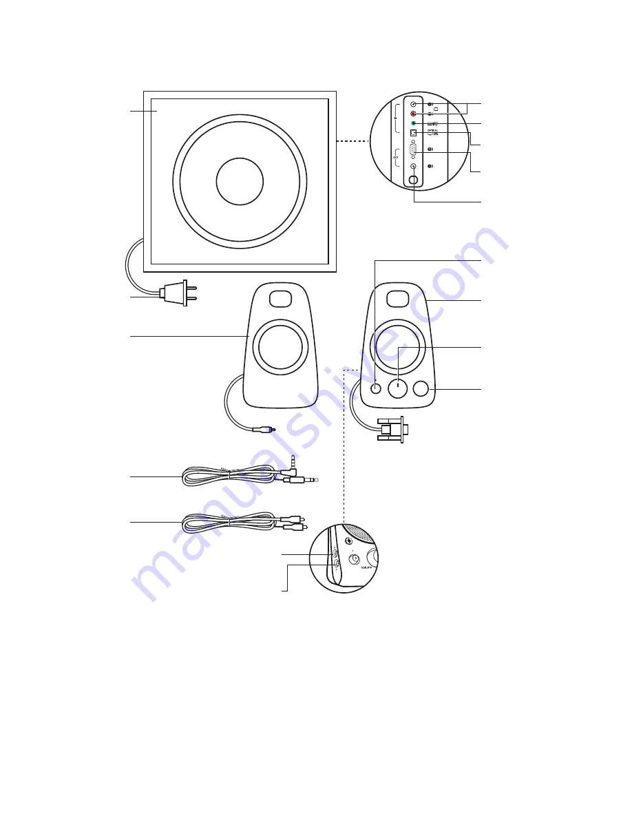 Logitech Z625 Complete Setup Manual Download Page 51