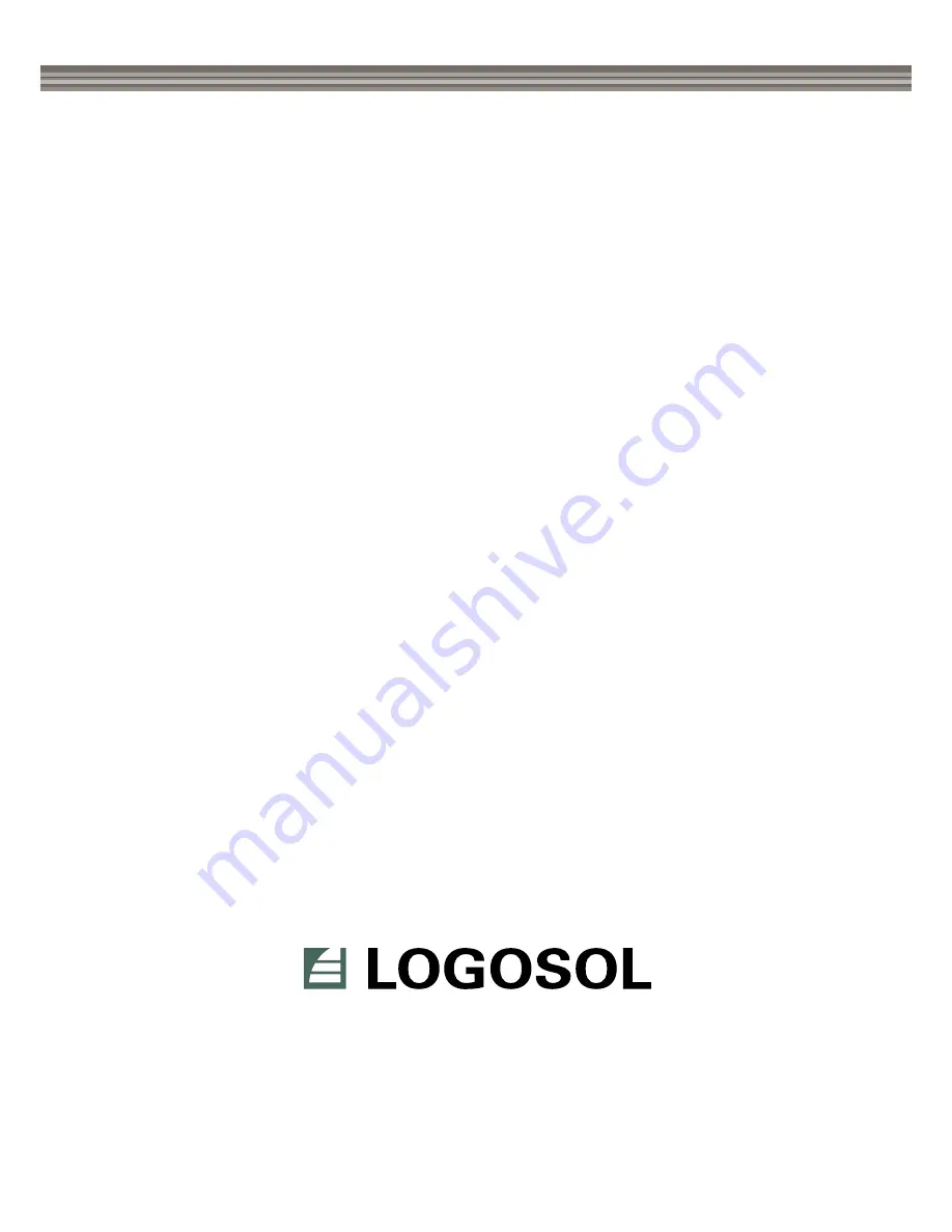 Logosol BS350 User Manual Download Page 12