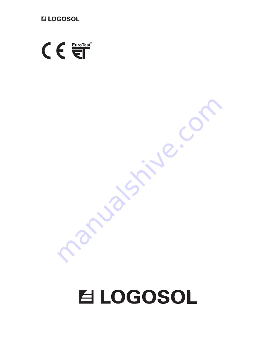 Logosol TREE PUSHER User Manual Download Page 12