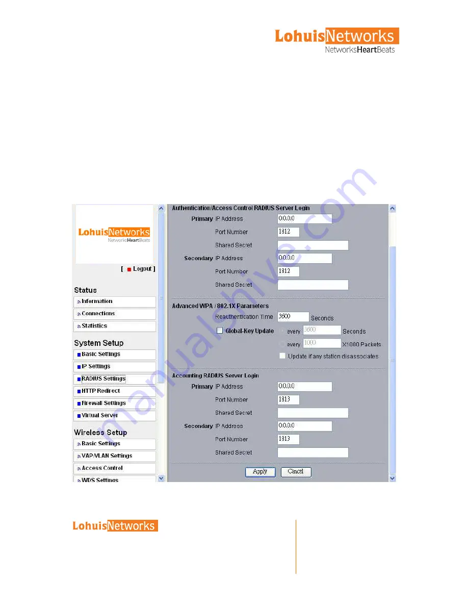 lohuis networks LOHU 5158PX User Manual Download Page 11