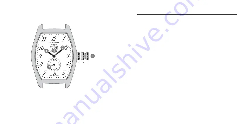 Longines Calibre L599-601 Instructions For Use Manual Download Page 4