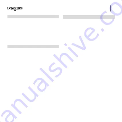 Longines L602 Instruction Manual Download Page 5