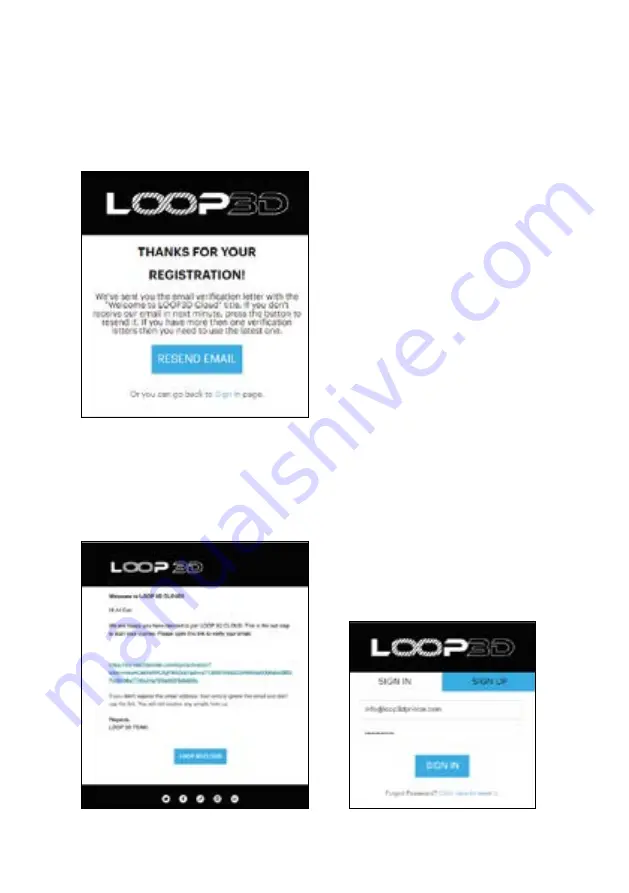 LOOP 3D LOOP PRO X Quick Installation Manual Download Page 20