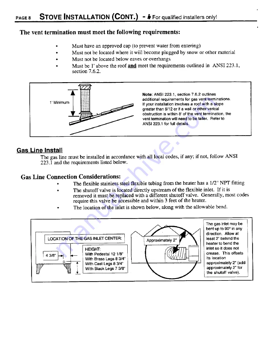 Lopi 300 GS Owner'S Manual Download Page 8