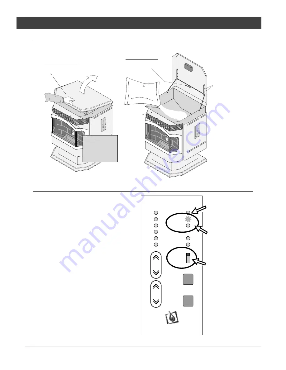 Lopi Horizontal Or Vertical Vent Freestanding Stove Yankee Pellet Stove Скачать руководство пользователя страница 20