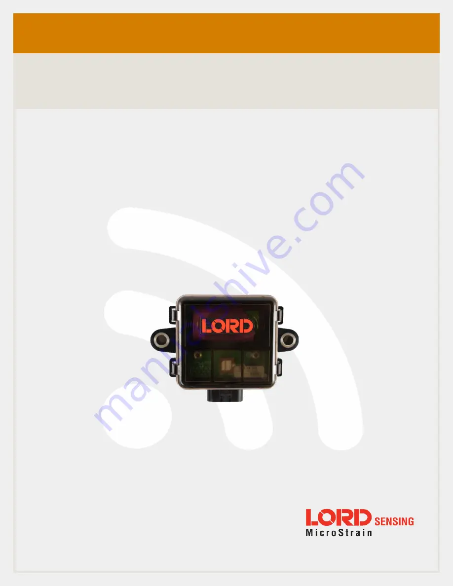 Lord MicroStrain Sensing SG-Link-200 User Manual Download Page 1