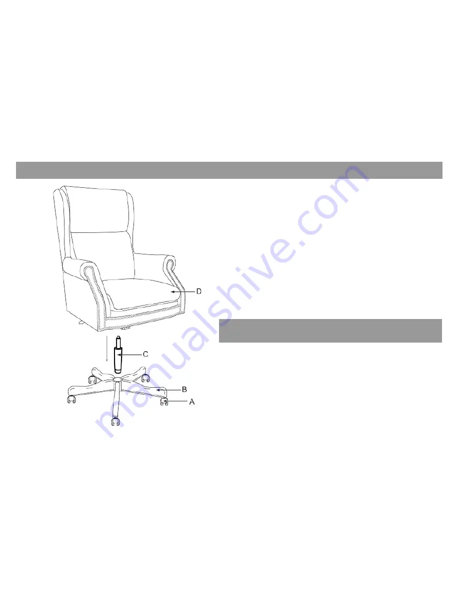 Lorell 60602 Assembly Instructions Download Page 2