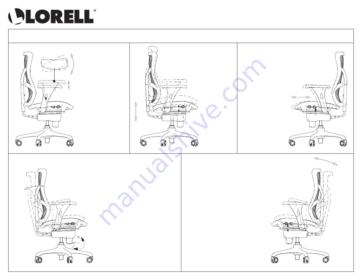 Lorell LLR20979 Assembly Instructions Manual Download Page 5