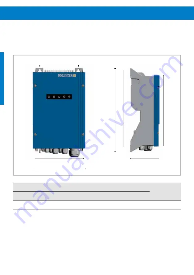 Lorentz CS-17-1 Manual For Installation And Operation Download Page 22