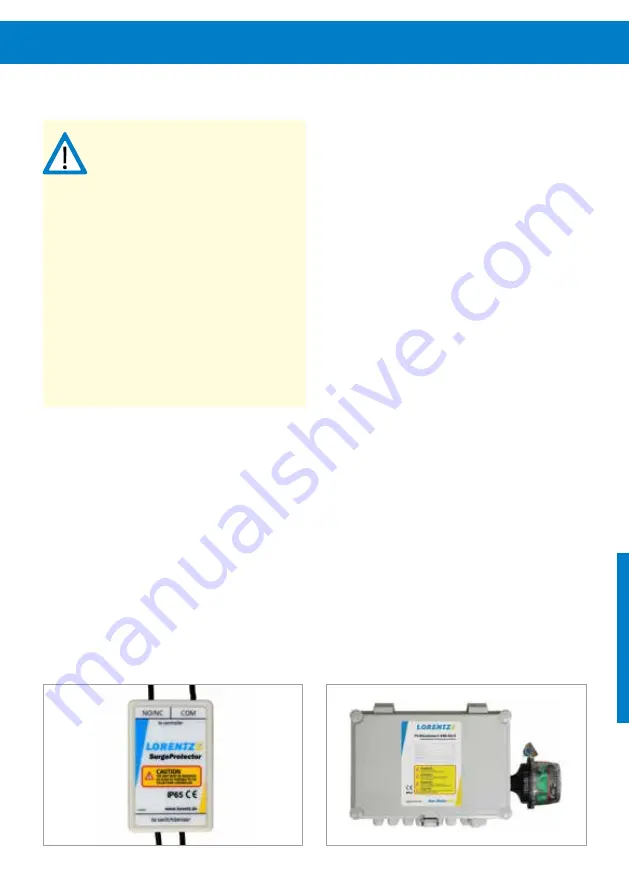 Lorentz CS-17-1 Manual For Installation And Operation Download Page 217