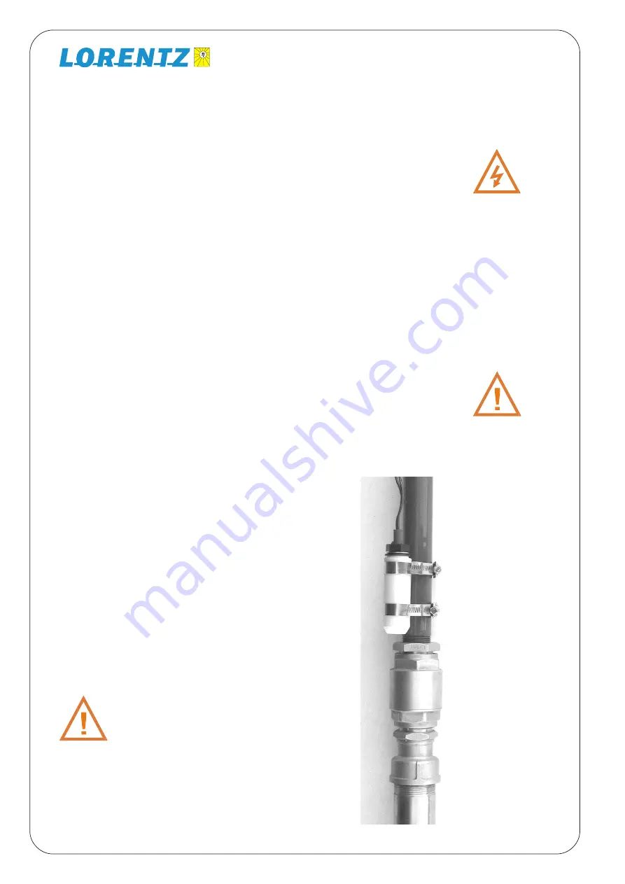 Lorentz PS1200 Instructions For Installation Operation Service Download Page 24