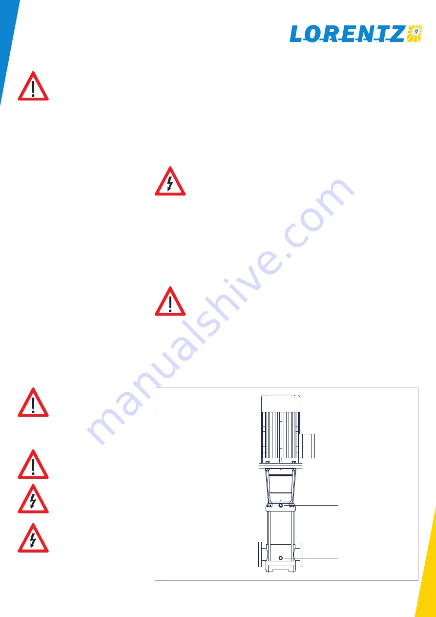 Lorentz PSk2 CS-F Series Manual For Installation, Operation, Service Download Page 24