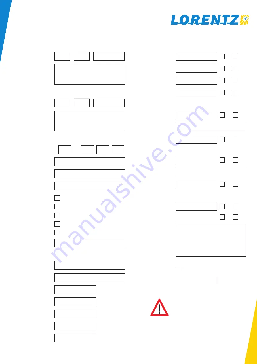 Lorentz PSk2 CS-F Series Manual For Installation, Operation, Service Download Page 36