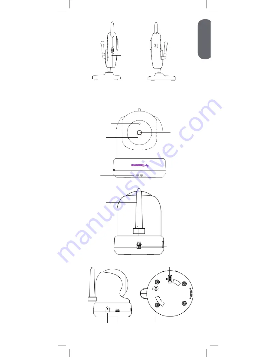 Lorex Baby Care 'n' Share BB3500 Series Скачать руководство пользователя страница 7