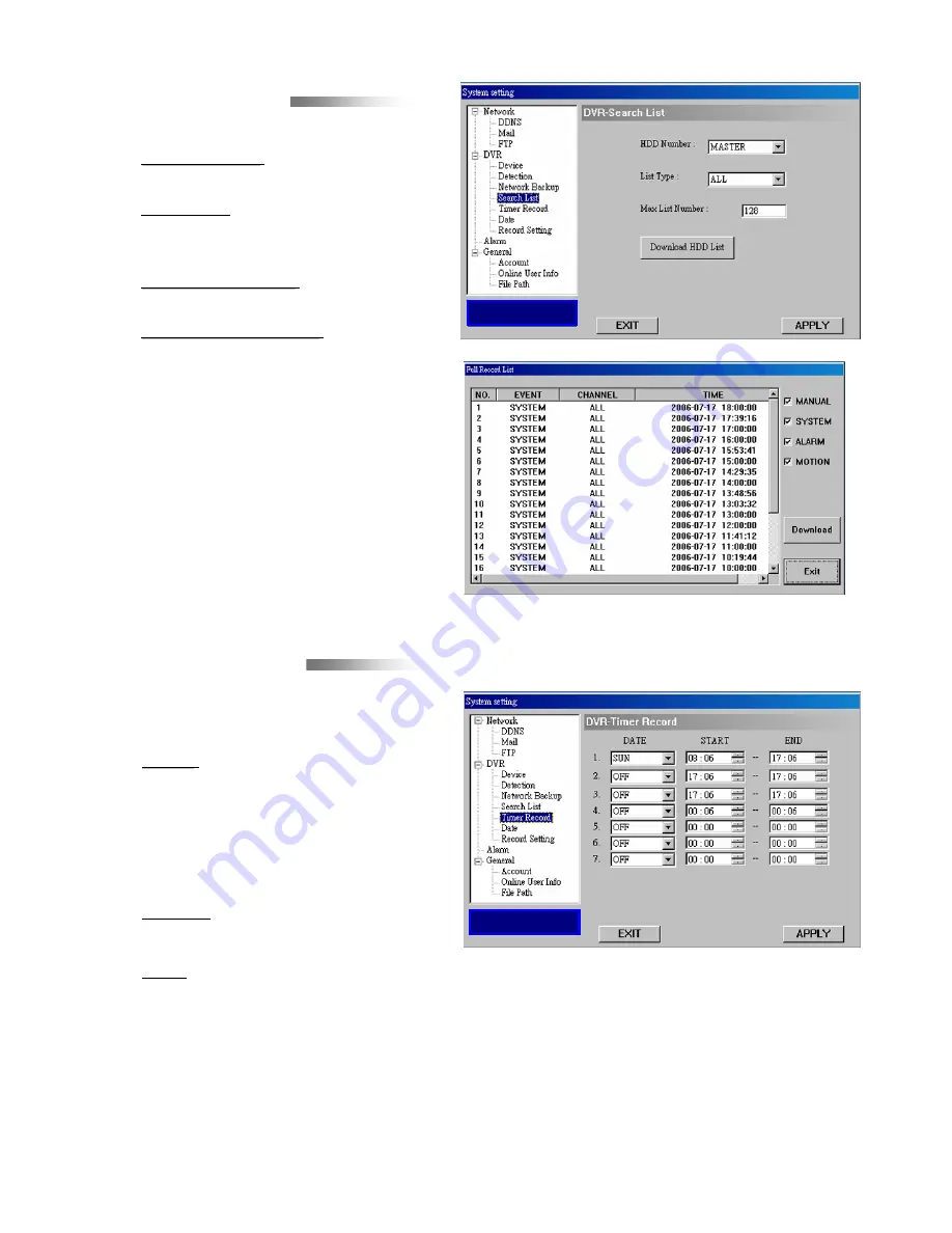 Lorex L224 Series Instruction Manual Download Page 47