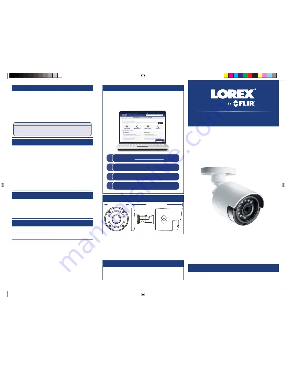 Lorex LAB243 SERIES Quick Start Manual Download Page 1