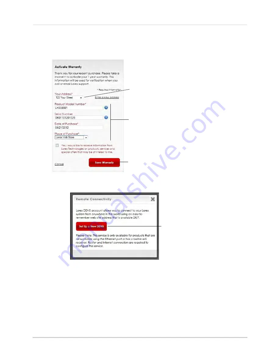 Lorex LH140 Instruction Manual Download Page 79