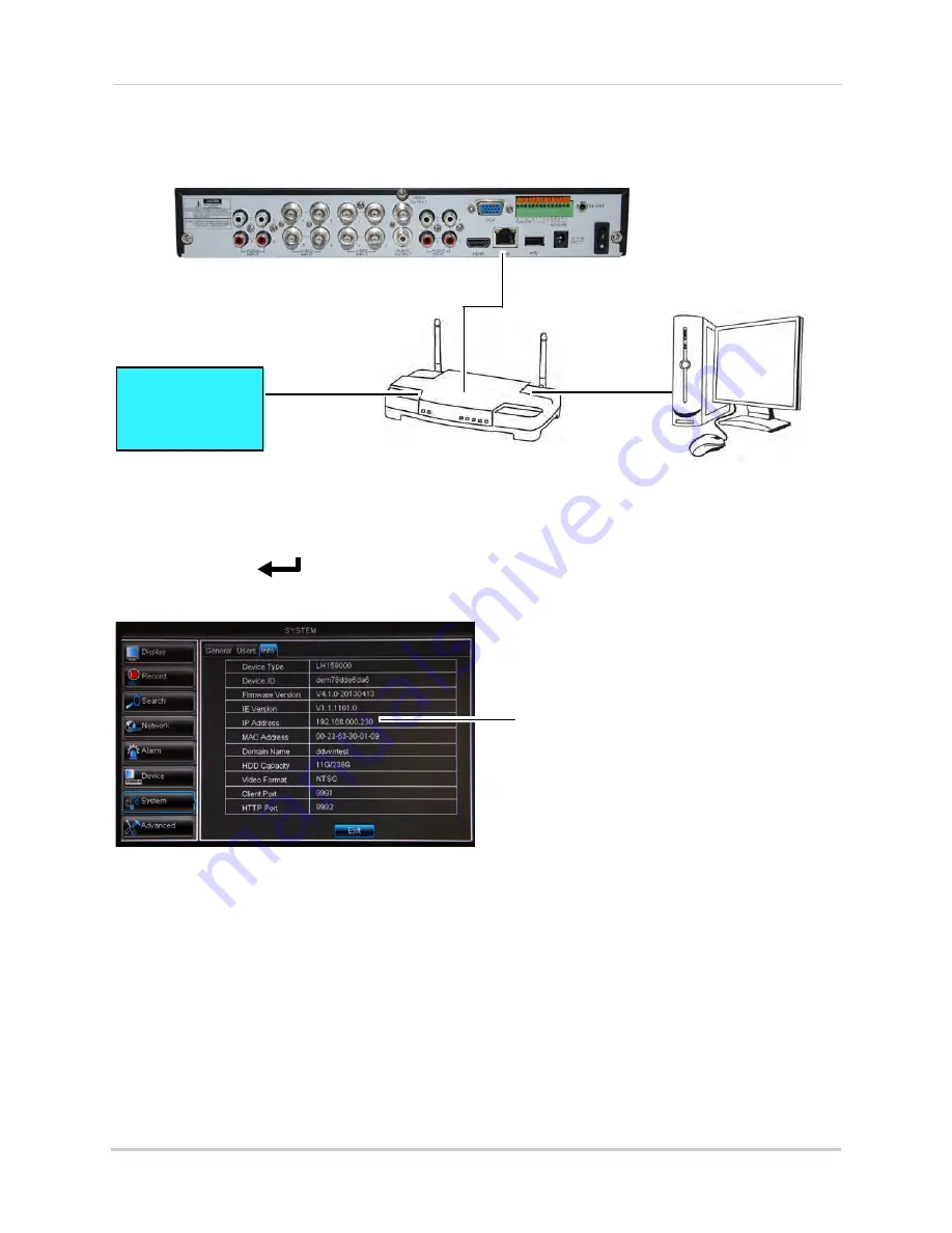 Lorex LH150 Instruction Manual Download Page 136