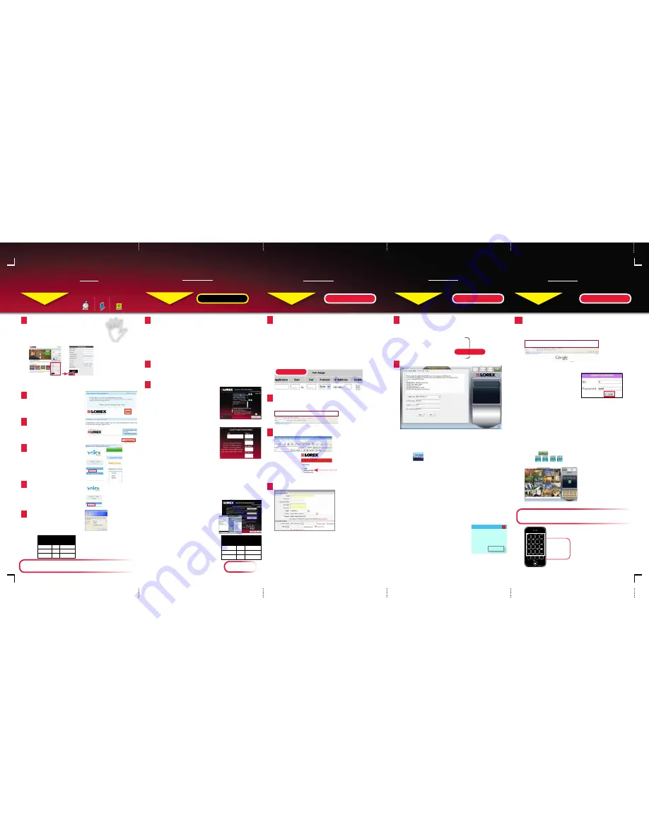 Lorex LH304 Edge mini Series Quick Setup Manual Download Page 2