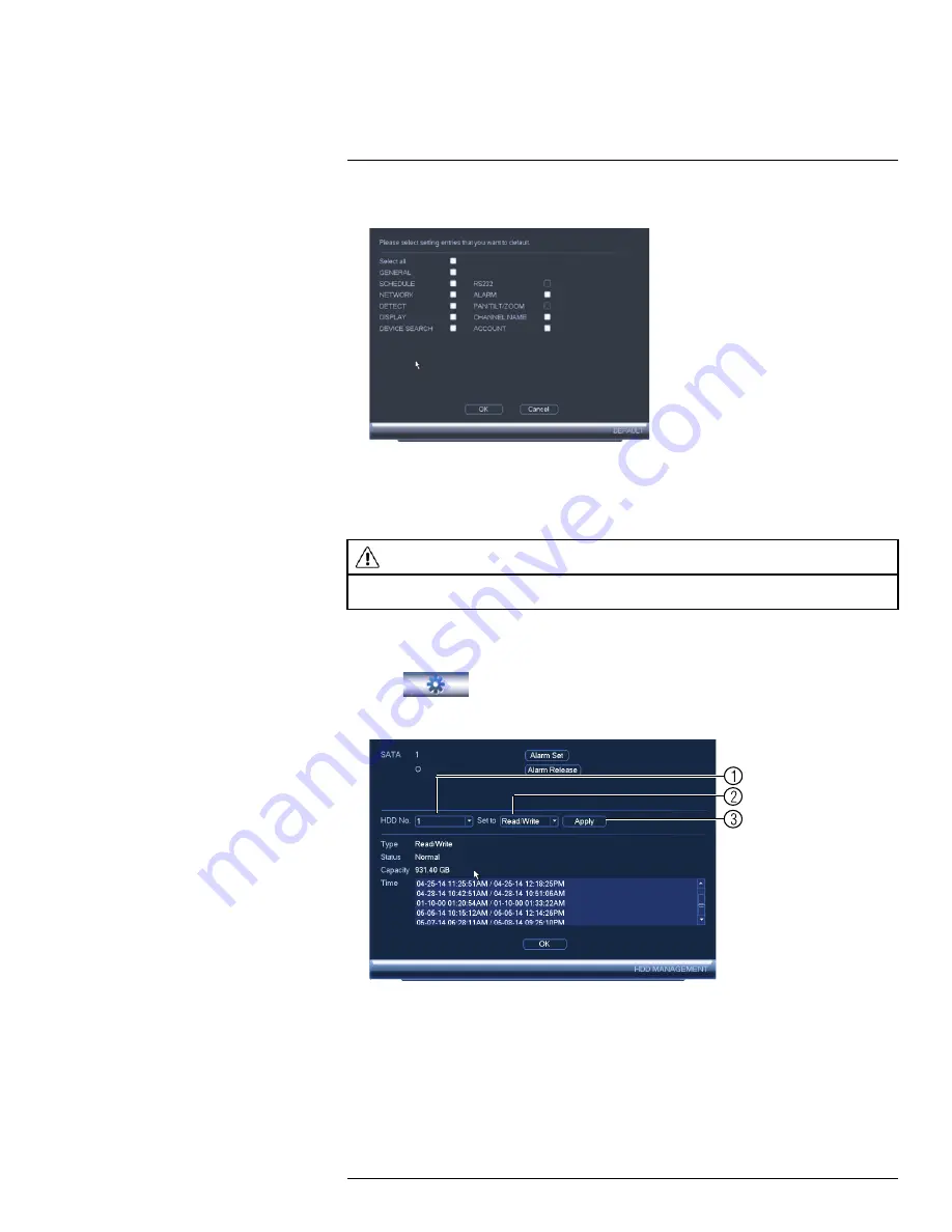 Lorex LNR100 SERIES Instruction Manual Download Page 65