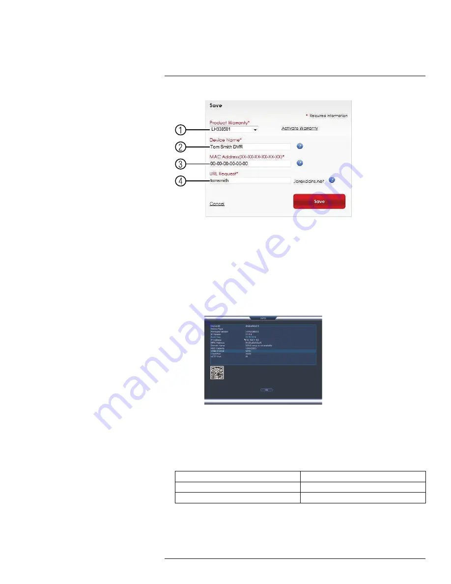 Lorex LNR100 SERIES Instruction Manual Download Page 165