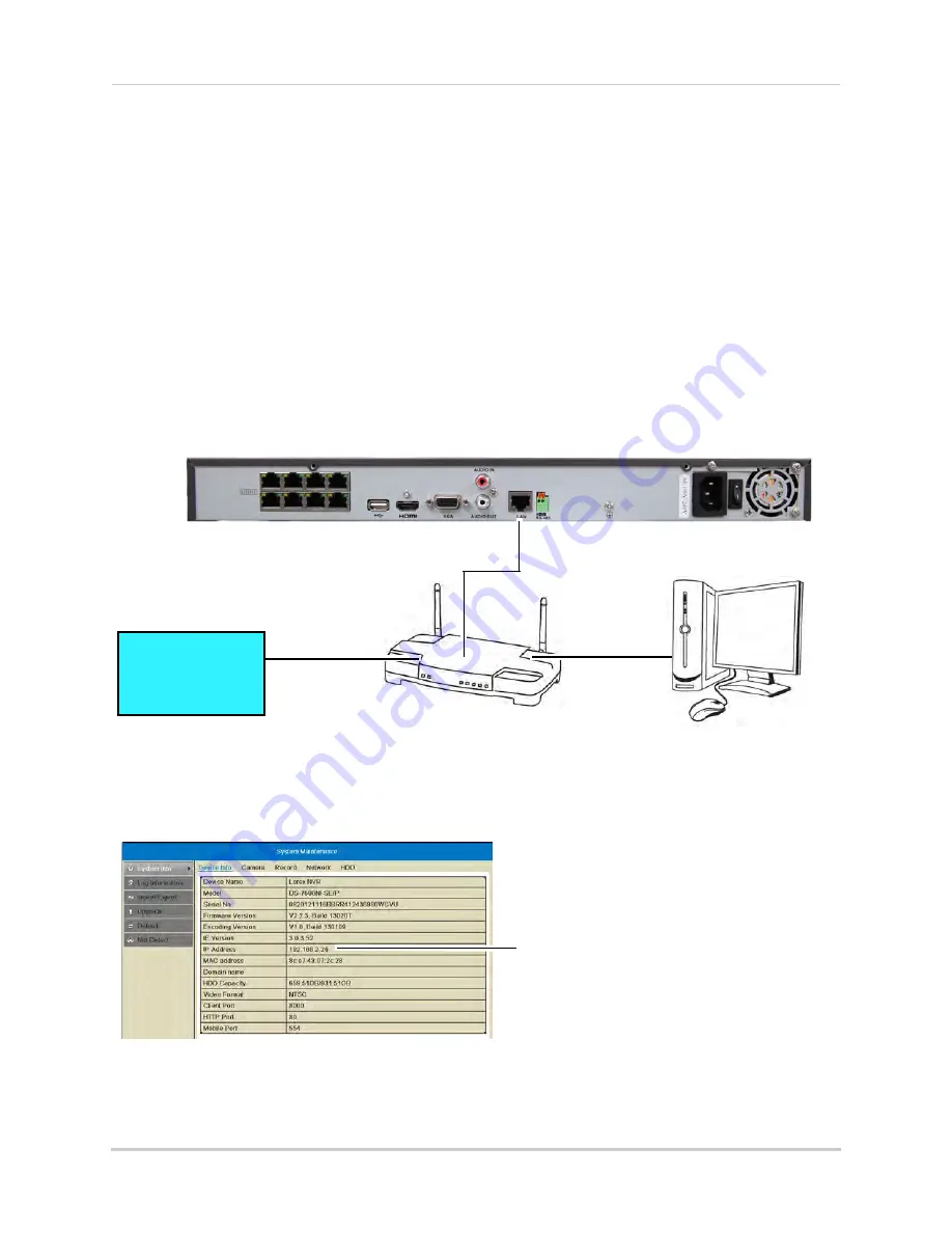 Lorex LNR340 Instruction Manual Download Page 179