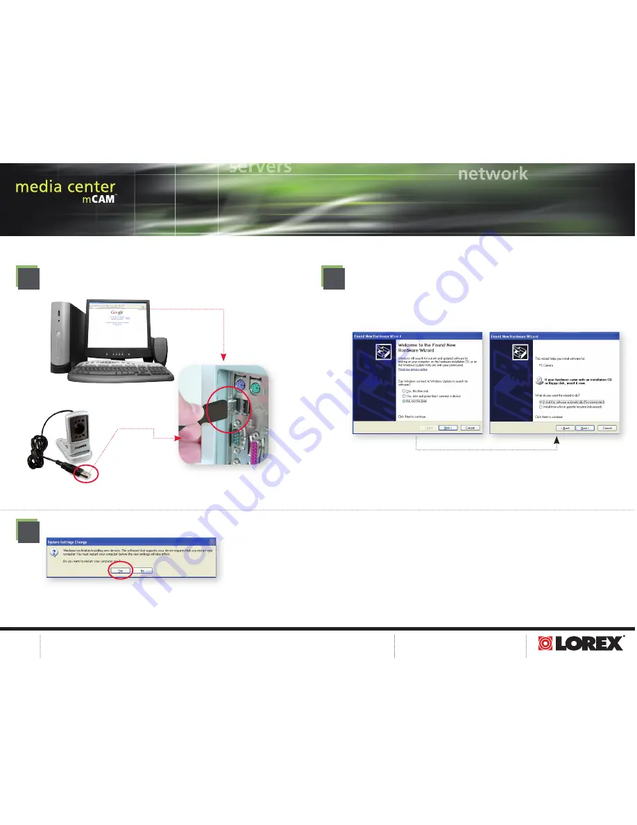 Lorex mCAM DMC2030 Скачать руководство пользователя страница 2