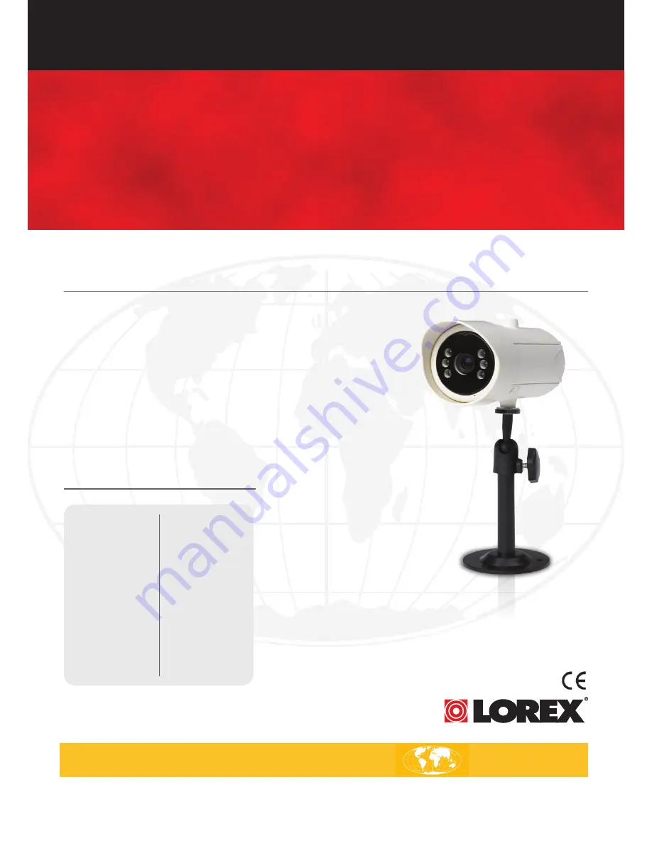 Lorex SG7209P Specifications Download Page 1