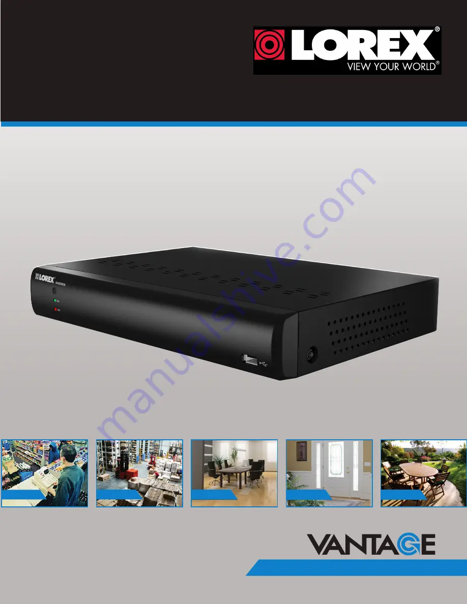 Lorex Vantage LH010 ECO BLACKBOX SERIES Instruction Manual Download Page 1