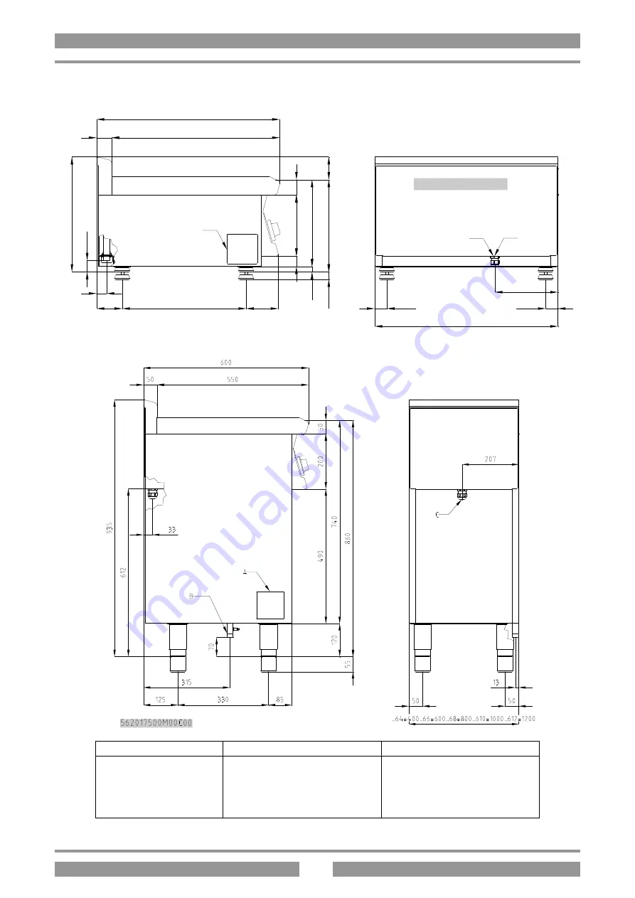 Lotus cooker TP4T-610G Instructions For Installation And Use Manual Download Page 2