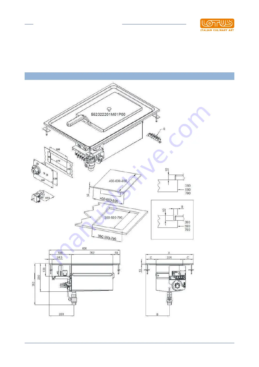 Lotus F10D-64ETX Installation And Operating Instructions Manual Download Page 3