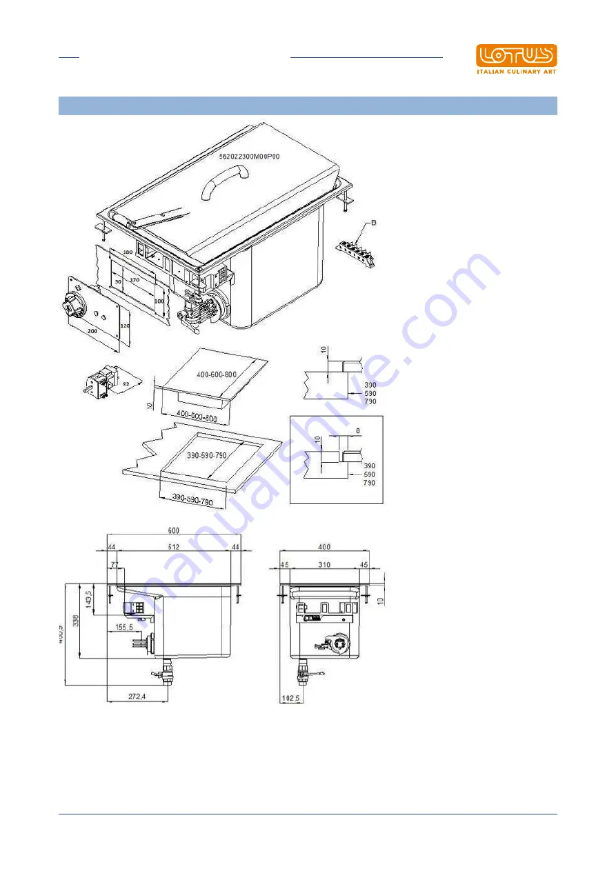 Lotus F10D-64ETX Installation And Operating Instructions Manual Download Page 5