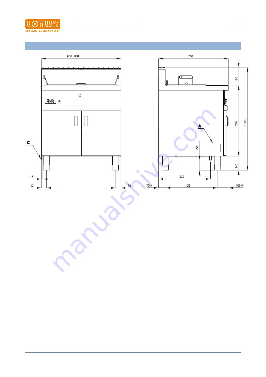 Lotus FMPG-20 Installation And Operating Instructions Manual Download Page 4