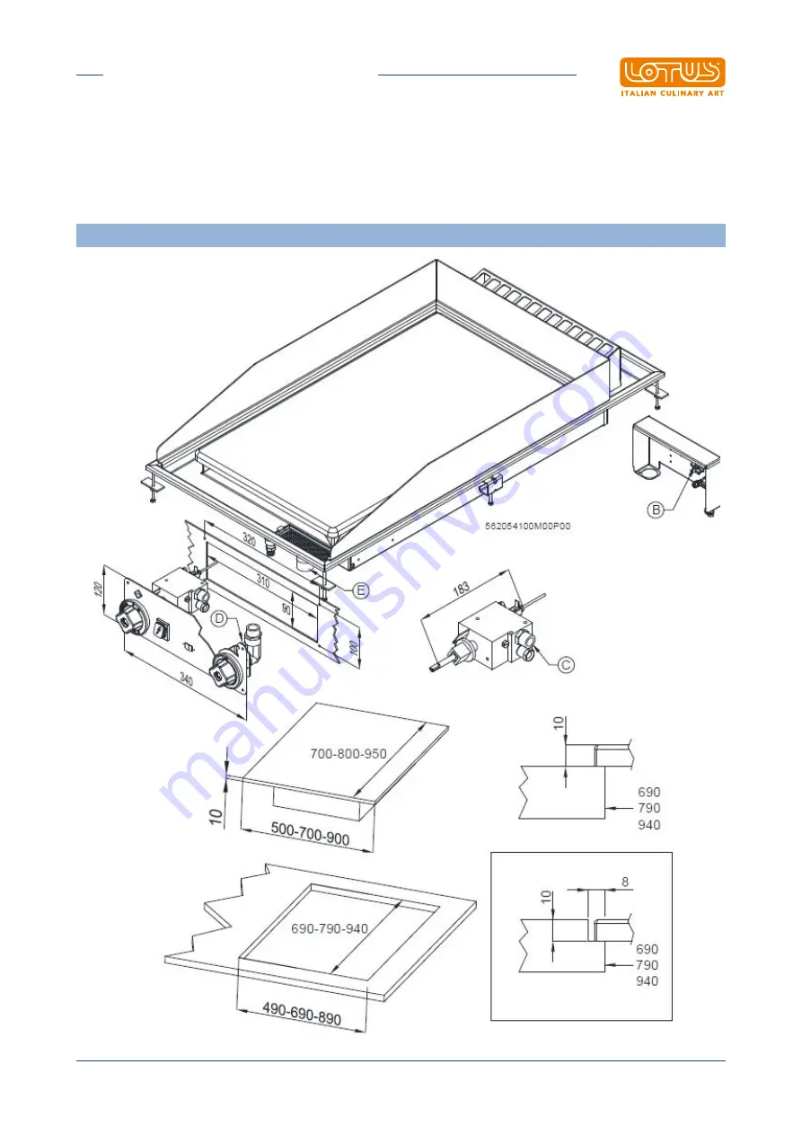 Lotus FTLD-85GS Installation And Operating Instructions Manual Download Page 3