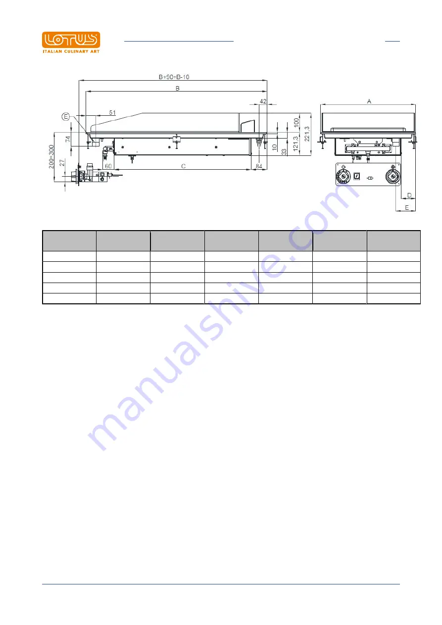 Lotus FTLD-85GS Installation And Operating Instructions Manual Download Page 4