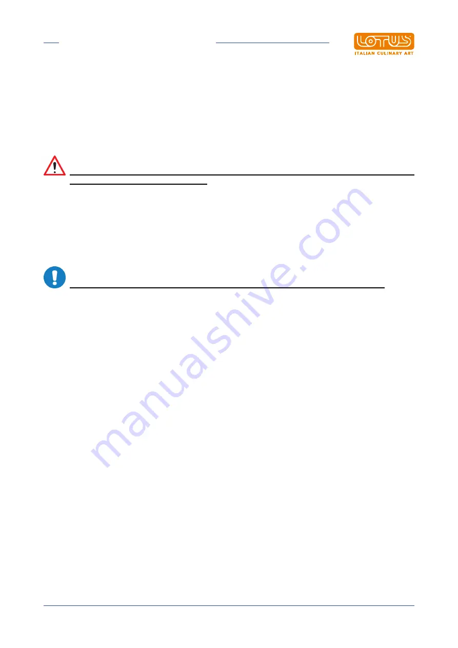 Lotus FTLD-85GS Installation And Operating Instructions Manual Download Page 18