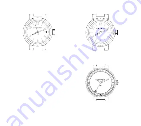 Louis Vuitton MY LV TAMBOUR TAMBOUR MOON DIVINE 28 Manual Download Page 13