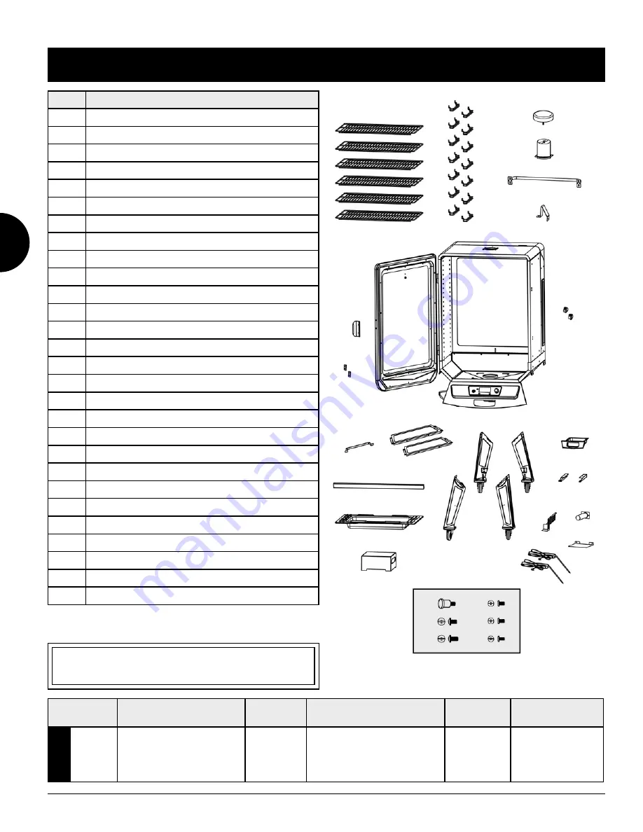 Louisiana Grills 10548 Assembly And Operation Manual Download Page 80