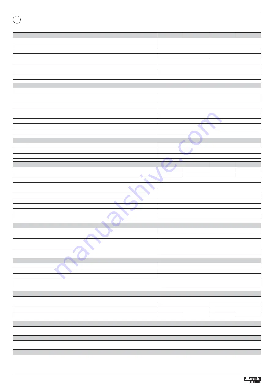 LOVATO ELECTRIC DCRK5 Manual Download Page 16