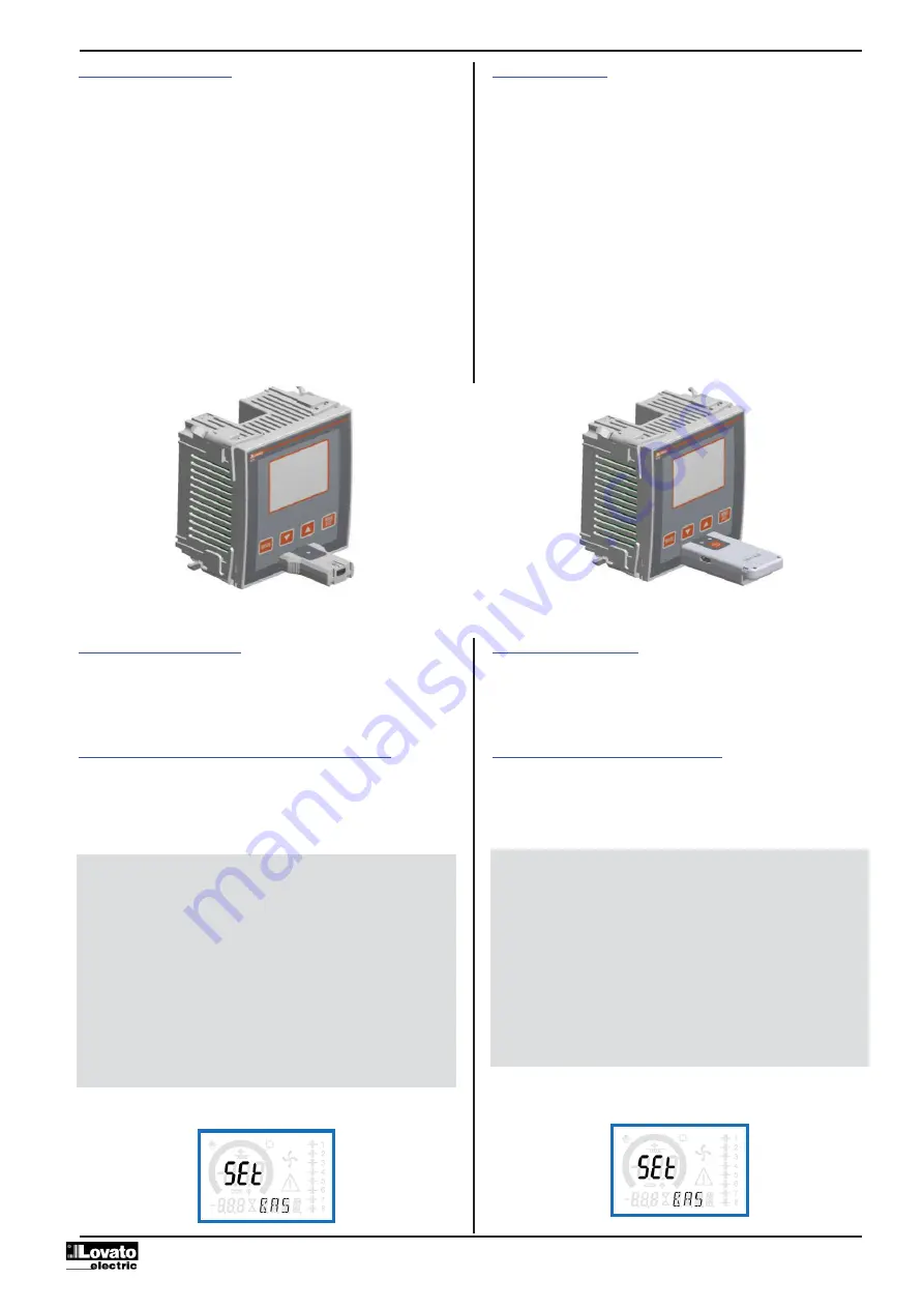 LOVATO ELECTRIC DCRL Series Instruction Manual Download Page 6