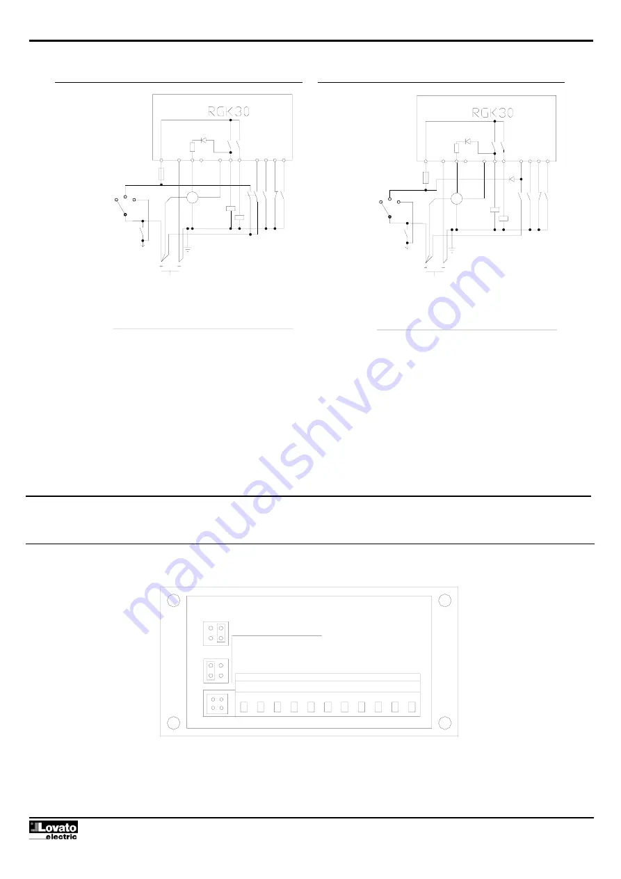 LOVATO ELECTRIC RGK30 Instruction Manual Download Page 5