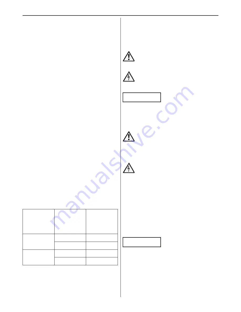 Lowara EFLC 40-11 Operating Manual Download Page 25