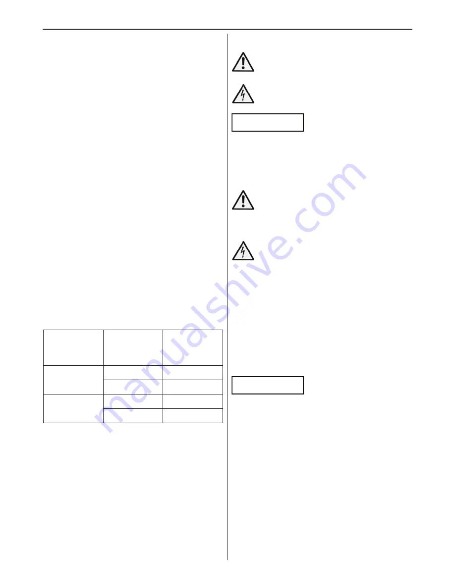 Lowara EFLC 40-11 Operating Manual Download Page 73