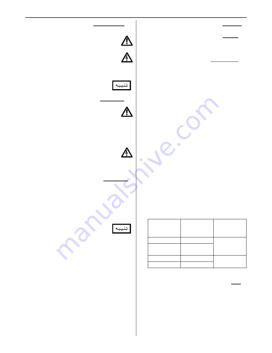 Lowara EFLC 40-11 Operating Manual Download Page 101