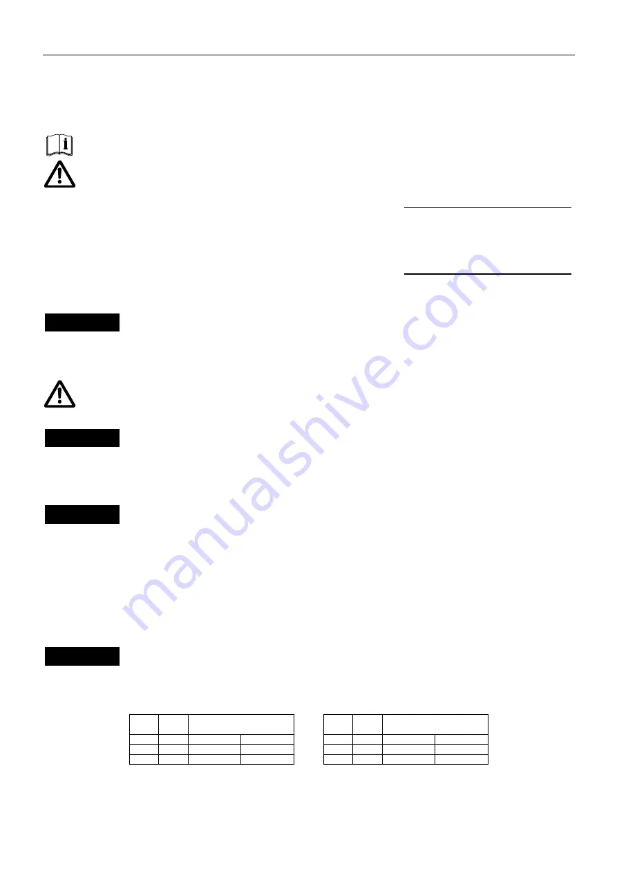 Lowara L4C 2LC Series Installation And Operationg Instructions Download Page 19