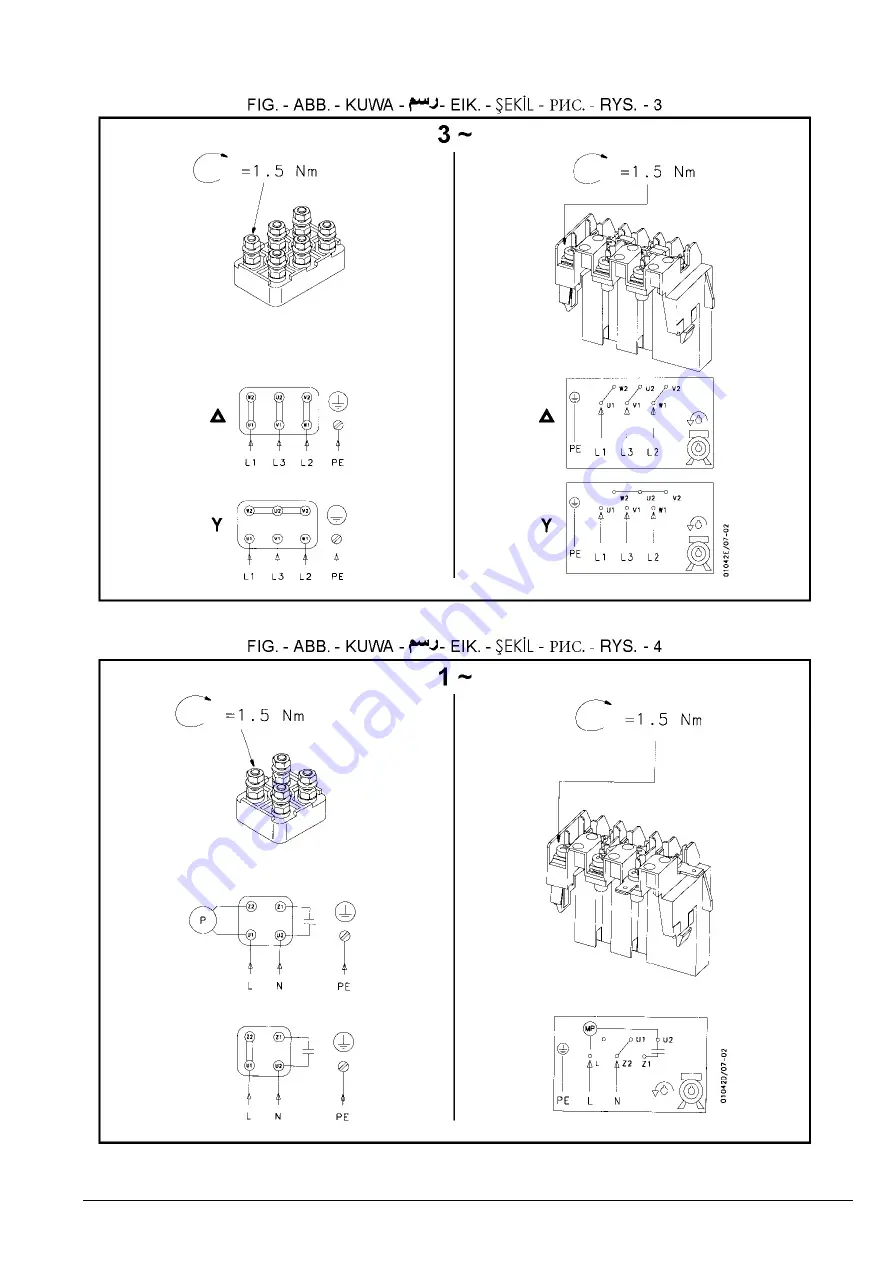 Lowara TDB 120 Скачать руководство пользователя страница 35