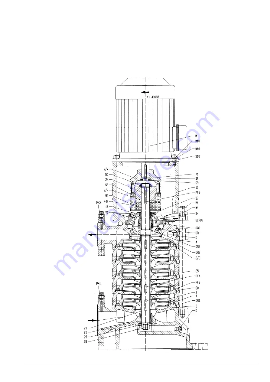 Lowara TDB 120 Installation And Operating Instructions Manual Download Page 105