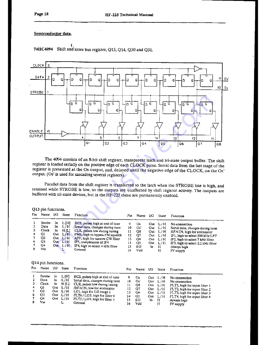 Lowe Electronics HF-225 Technical Manual Download Page 17